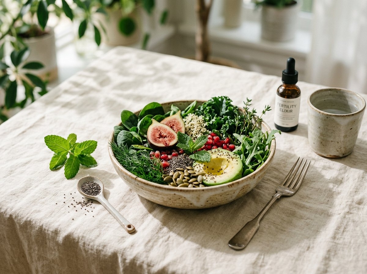 Clinical fertility nutrition and evidence-based foods
